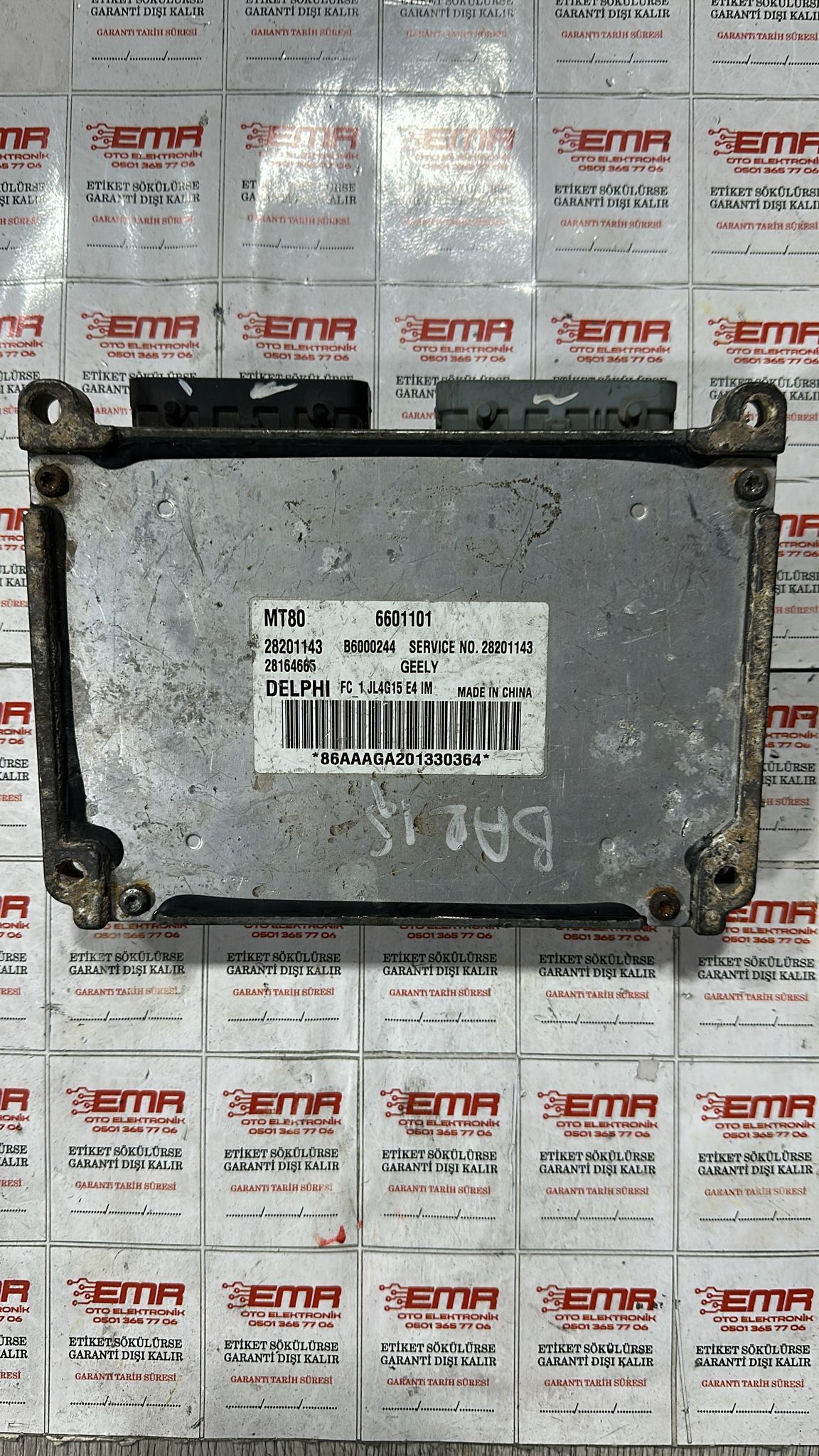 CHEVROLET AVEO MT80 MOTOR BEYNİ 28201143